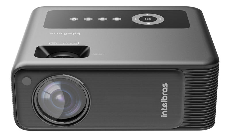 Projetor Full HD Intelbras 7400 Lúmens PFL6520 Preto