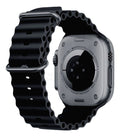 Pulseira Oceano Para Apple Watch Ultra 49mm Cor Lilás