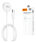Cabo Carregador Usb-c Magnético Para Apple Watch 1 Ao 8 Cor Branco