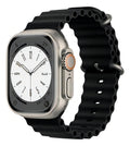 Pulseira Oceano Para Apple Watch Ultra 49mm Cor Rosa-claro