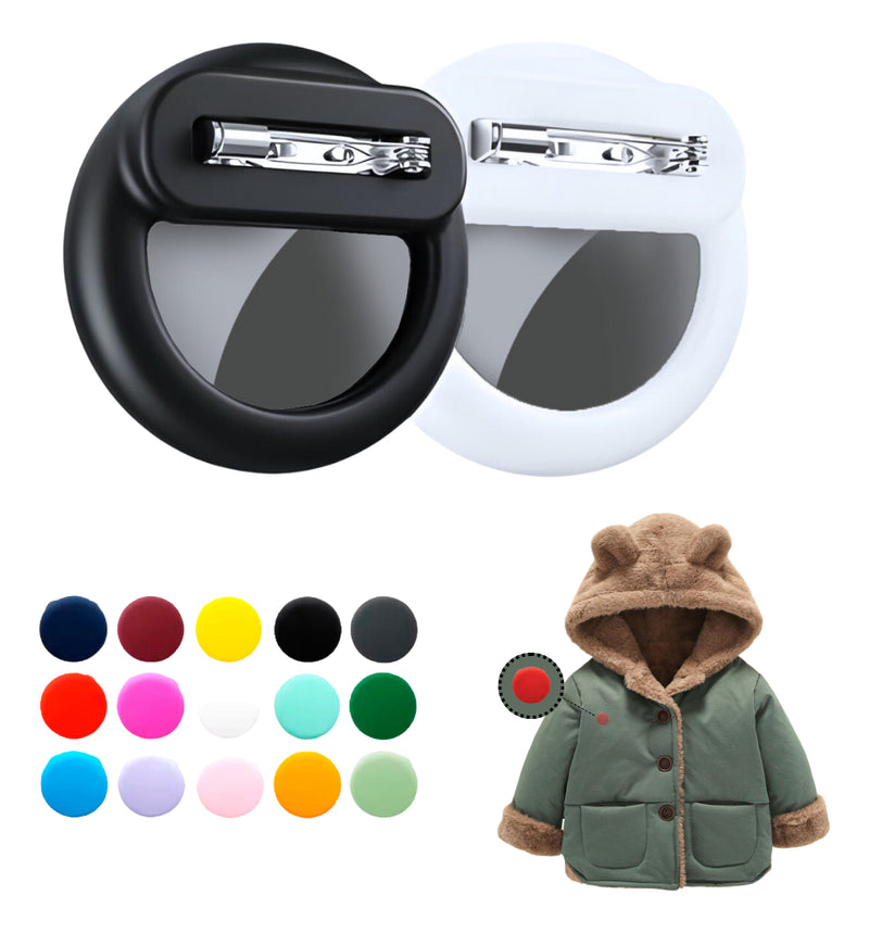 Capa Case Silicone Pin Para Airtag Rastreador Roupa Infantil
