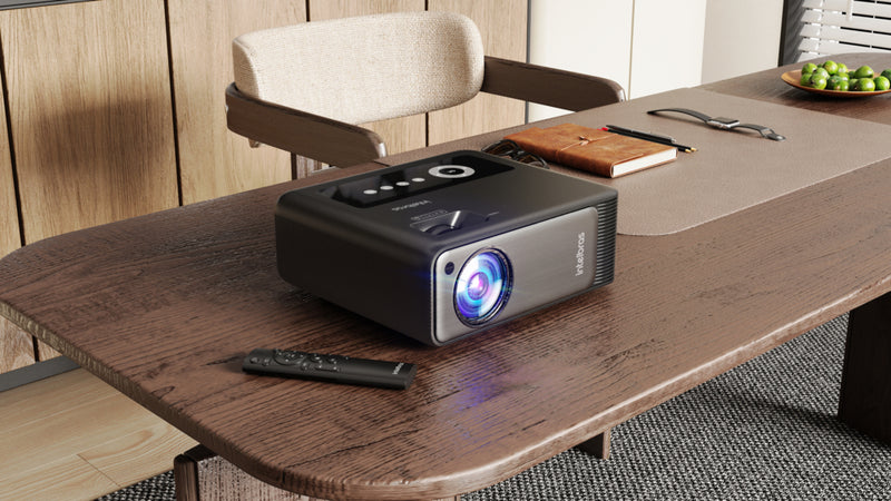 Projetor Full HD Intelbras 7400 Lúmens PFL6520 Preto