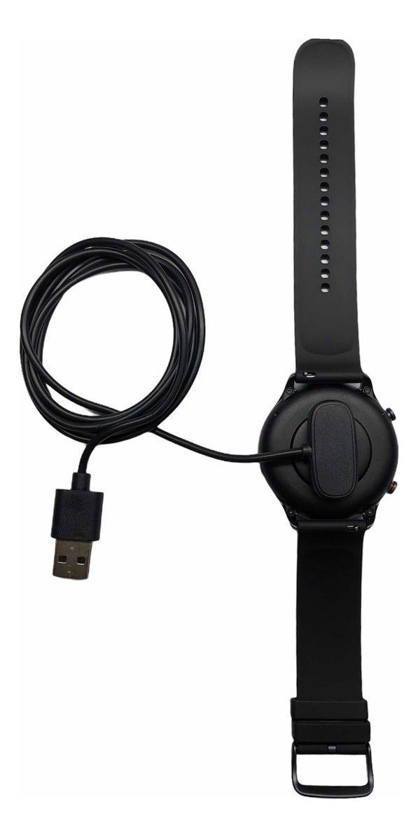 Cabo Carregador Para Amazfit Gts 2 Mini Gtr 2 Bip U Cor Preto
