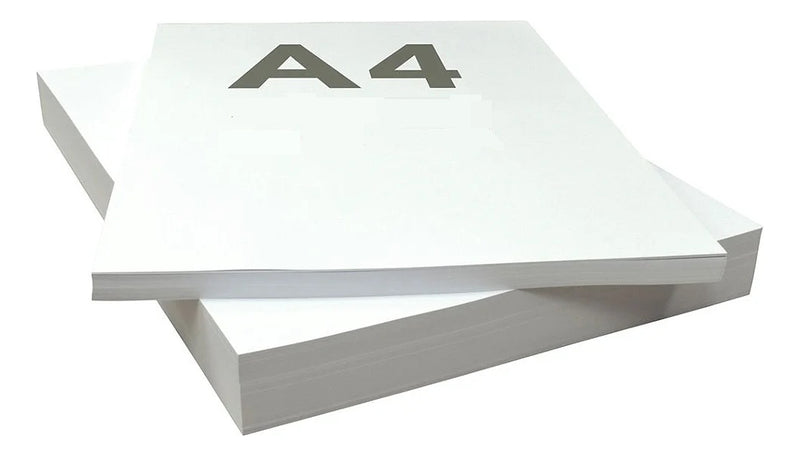 Kit Papel offset A4 de 500 folhas de 120g branco Fortini Paper