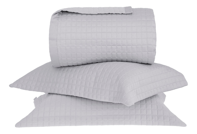 Kit Colcha Solteiro Buddemeyer Vision New Colors Branco 2pçs