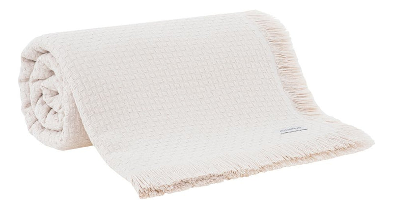 Colcha Casal Buddemeyer In Design 100% Algodão Cinza