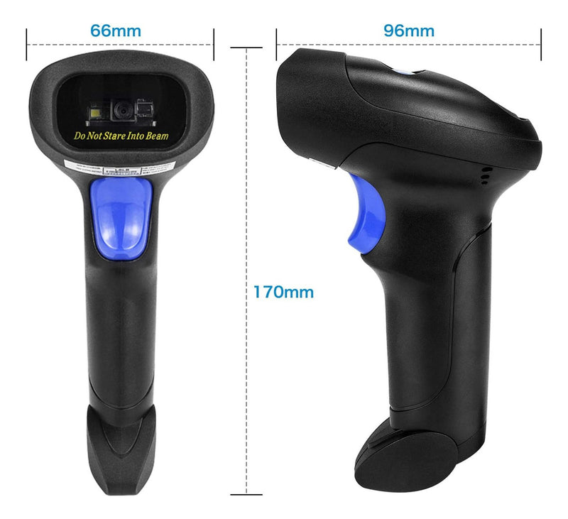 Leitor De Código De Barras QrCode Goldensky Gs-l8 Sem Fio 2d Danfe Wireless Usb