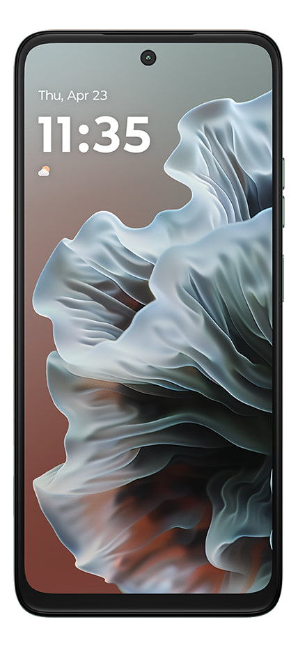 Smartphone Motorola Moto G35 5g - 128gb 12gb (4gb Ram+8gb Ram Boost) E Camera 50mp Com Ai Nfc Tela 6.7 Com Superbrilho - Grafite - Vegan Leather