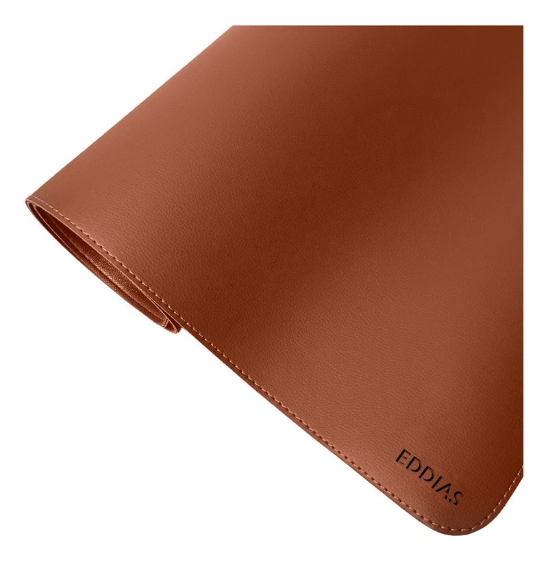 Mousepad Grande Preto 90x40 Deskpad Couro Antiderrapante Mesa Computador Notebook Eddias