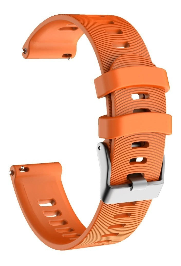 Pulseira Silicone Garmin Forerunner 245 645 Music Watch Cor Verde-claro Largura 20 Mm