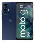 Smartphone Motorola Moto G35 5g - 128gb 12gb (4gb Ram+8gb Ram Boost) E Camera 50mp Com Ai Nfc Tela 6.7 Com Superbrilho - Grafite - Vegan Leather