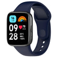 Pulseira De Silicone Sport Para Xiaomi Redmi Watch 3 Active Cor Bege Largura Da Pulseira 20 Mm