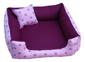 Cama Berço Gv Enxovais Pet Pequena Lavável - Resistente Cor Vermelho