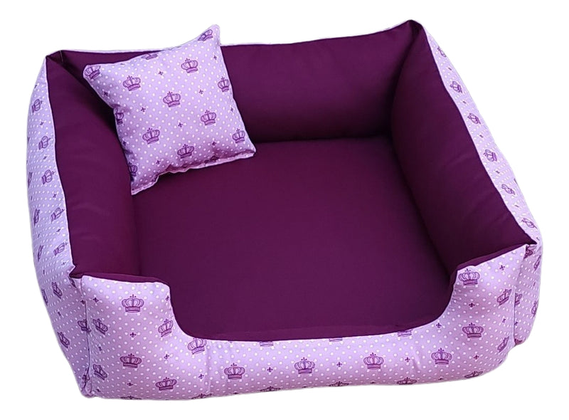 Cama Berço Gv Enxovais Pet Pequena Lavável - Resistente Cor Vermelho