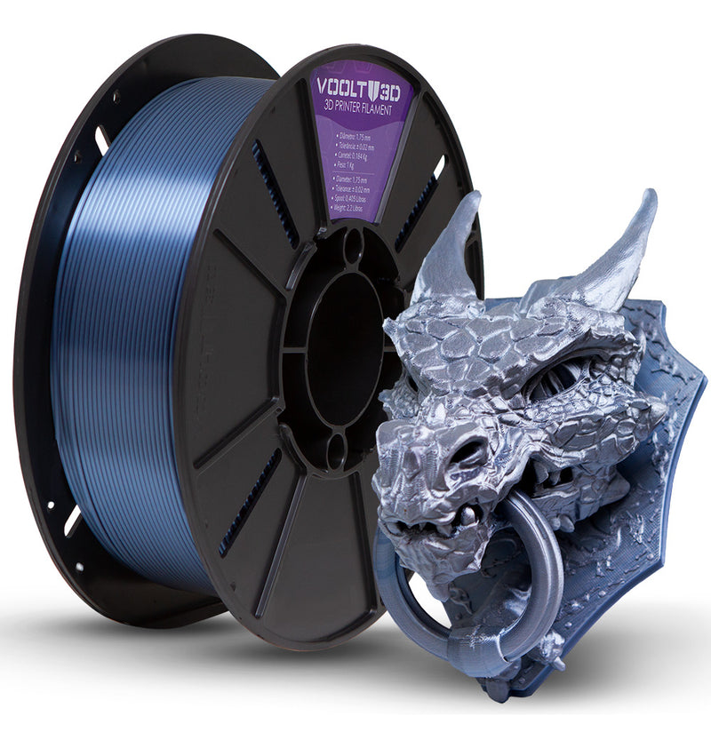 Voolt3D PLA Filamento 1.75mm Premium 1kg Cor Bege Caucasiano
