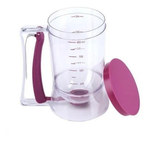 Dosador De Massa Para Cupcake E Bolo Confeiteiro De Plástico Cor Transparente