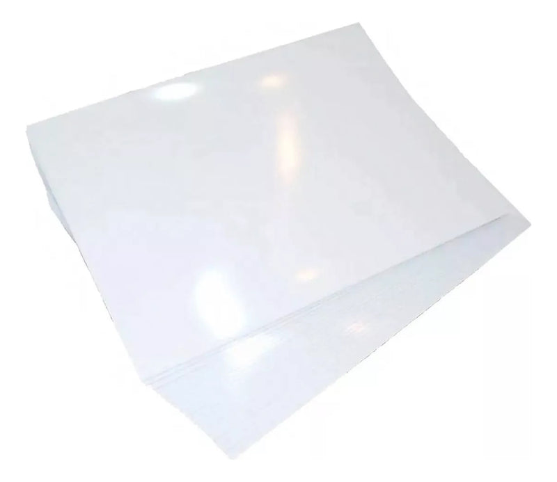Masterprint A4 50 Folhas Papel Fotográfico 180g Brilho Cor Branco