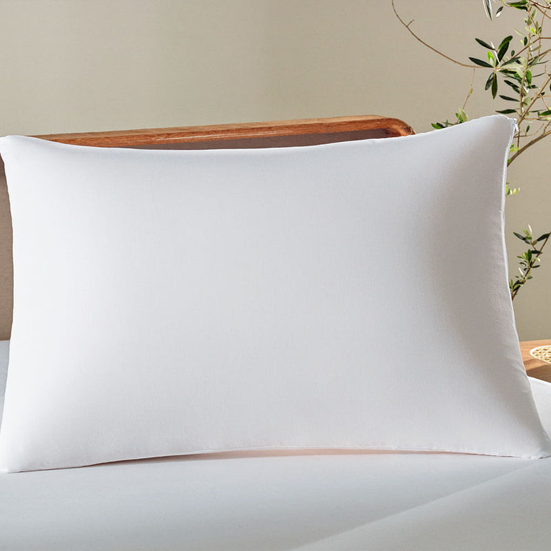 Protetor Impermeável Travesseiro Malha Slim Altenburg Cor Branco Liso