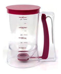 Funil Dispenser Para Massas Com Alça Dosadora Cupcake 900ml Cor Transparente