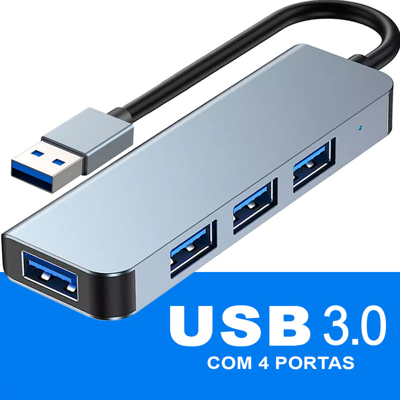 Hub Usb 8 Portas Usb 3.0 5 Gbps Extensor Adaptador Usb 3.0 Computador Pc Notebook Pdo Store