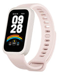 Pulseira 2em1 Protetora Para Xiaomi Smart Band 9 Active 1.47 Cor Rosa-claro