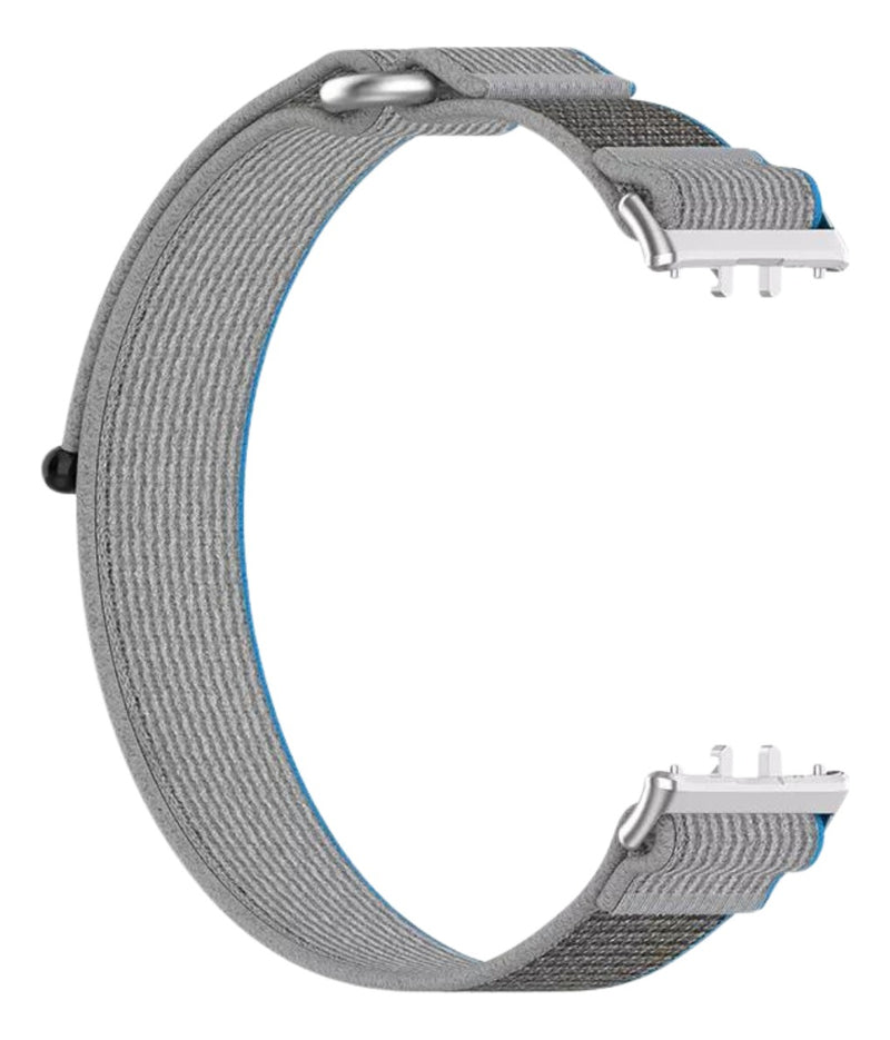 Pulseira Fecho Silicone Para Samsung Galaxy Fit 3 Sm-r390 Cor Nude Largura Da Pulseira 20 Mm