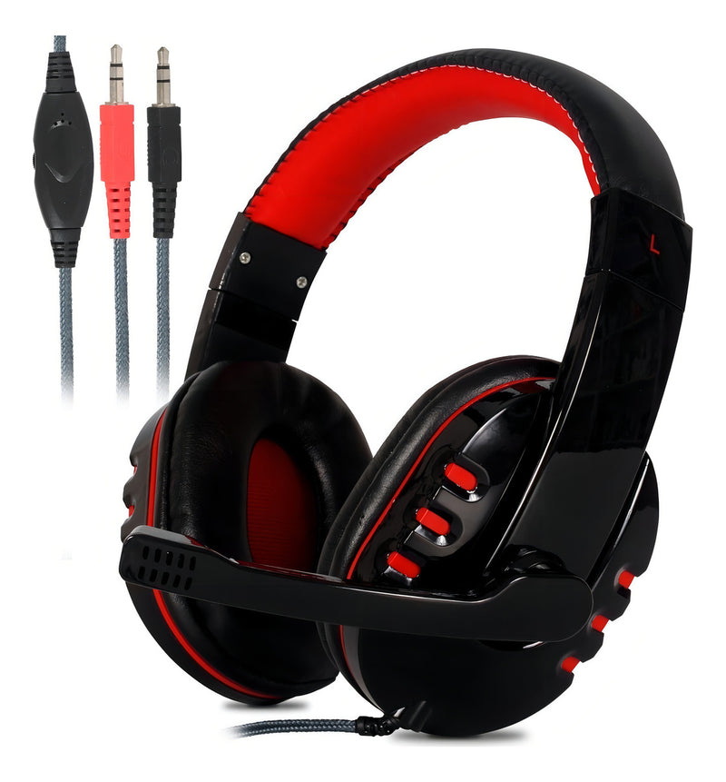 Headset Gamer Estéreo Microfone Pc Computador Notebook Mac Briwax