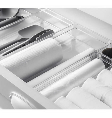 Organizador De Gaveta Cozinha Quarto Objetos Multiuso Clear