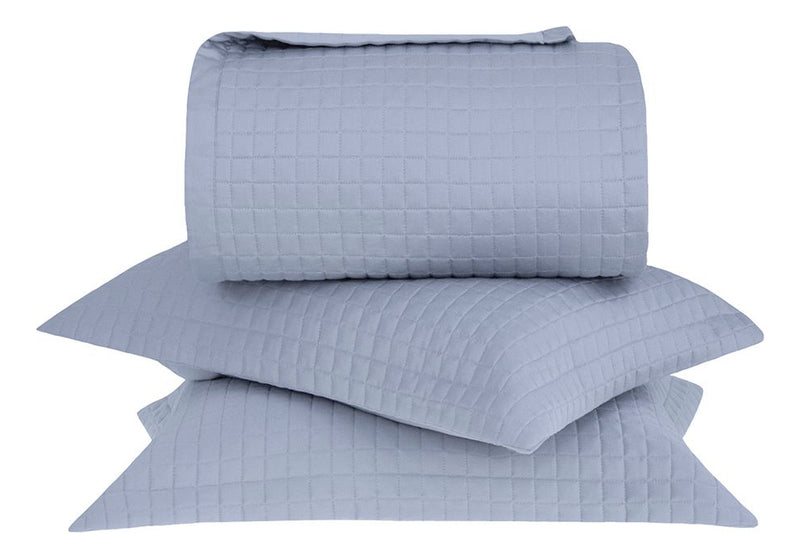 Kit Colcha Solteiro Buddemeyer Vision New Colors Branco 2pçs