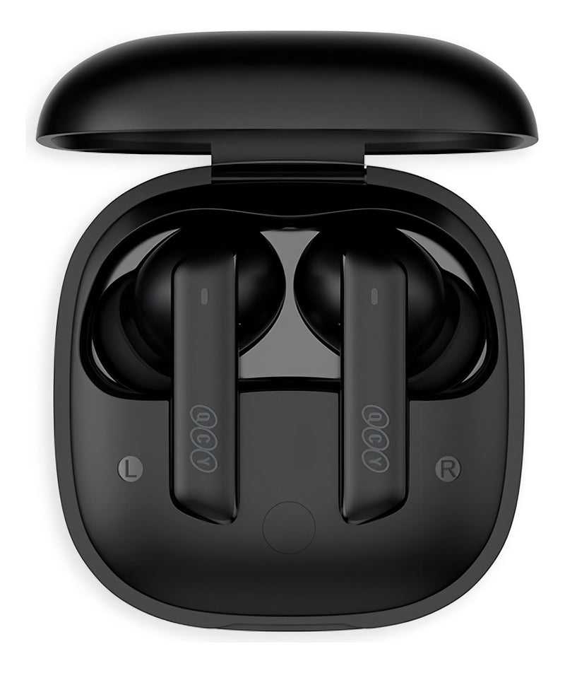 Fone Qcy Ht05 Melobuds Bluetooth 5.2 Com Cancelamento Anc Cor Preto