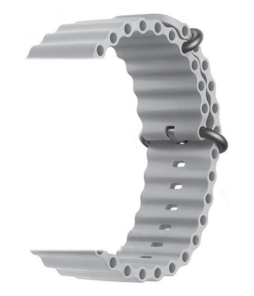 Pulseira Oceano Para Apple Watch Ultra 49mm Cor Rosa-claro