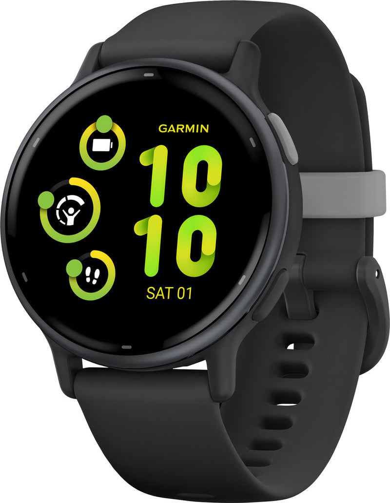Relógio Garmin Vivoactive 5 Preto Com Pulseira De Silicone