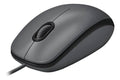 Mouse Logitech M90, Usb, 1000dpi, Ambidestro, Cinza E Preto