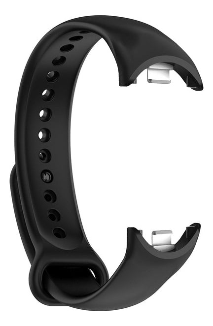 Pulseira Silicone Trava Metal Sport Compatível C/ Mi Band 8 Cor Vermelho