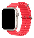 Pulseira Oceano Para Apple Watch Ultra 49mm Cor Rosa-claro