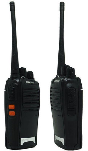 Kit 10 Rádio Uhf 16 Canais Comunicador Fone Walktalk Bf-777s