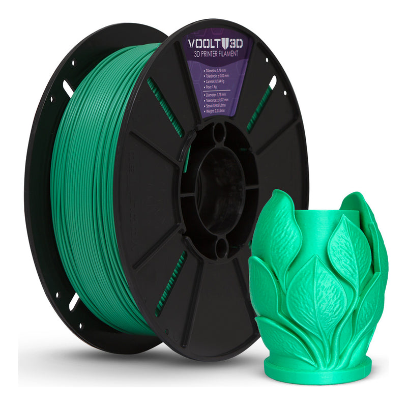 Voolt3D PLA Filamento 1.75mm Premium 1kg Cor Bege Caucasiano