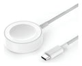 Cabo Magnetico Carregador P/ Relógio Apple Watch Series 2 3 4 5 6 Indução Smartwatch Cor Branco Boyu Cell