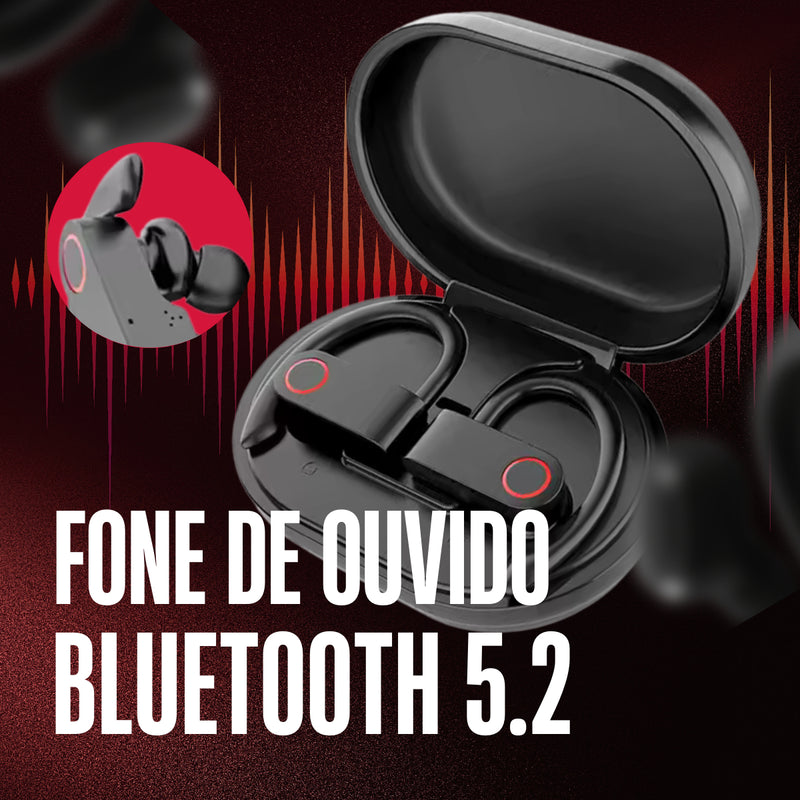 Fone De Ouvido Sem Fio Bluetooth Tws Esporte Nexhome Nex-02 Cor Preto