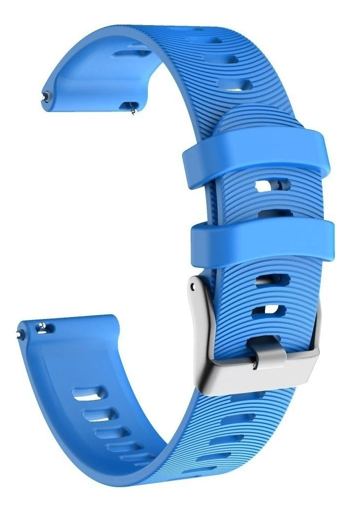 Pulseira Silicone Garmin Forerunner 245 645 Music Watch Cor Verde-claro Largura 20 Mm