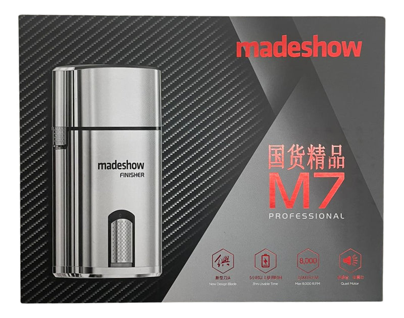 Maquina Shaver Madeshow Finisher Barbeador Barba E Cabelo Cor Cinza