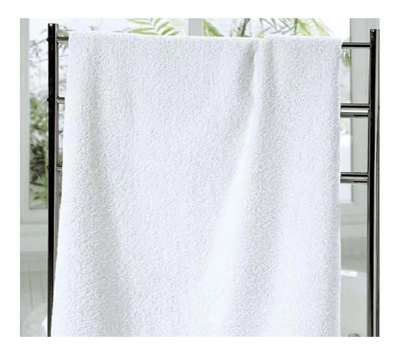 Kit 10 Toalha De Rosto Branca Solft Hotel Salão Pousada Teka Cor Branco Zurique