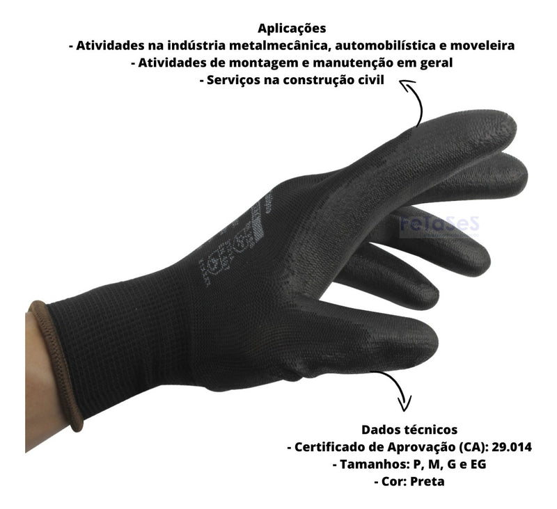 Luva Anti-estática Para Manutenção Celular Pc Eletronicos