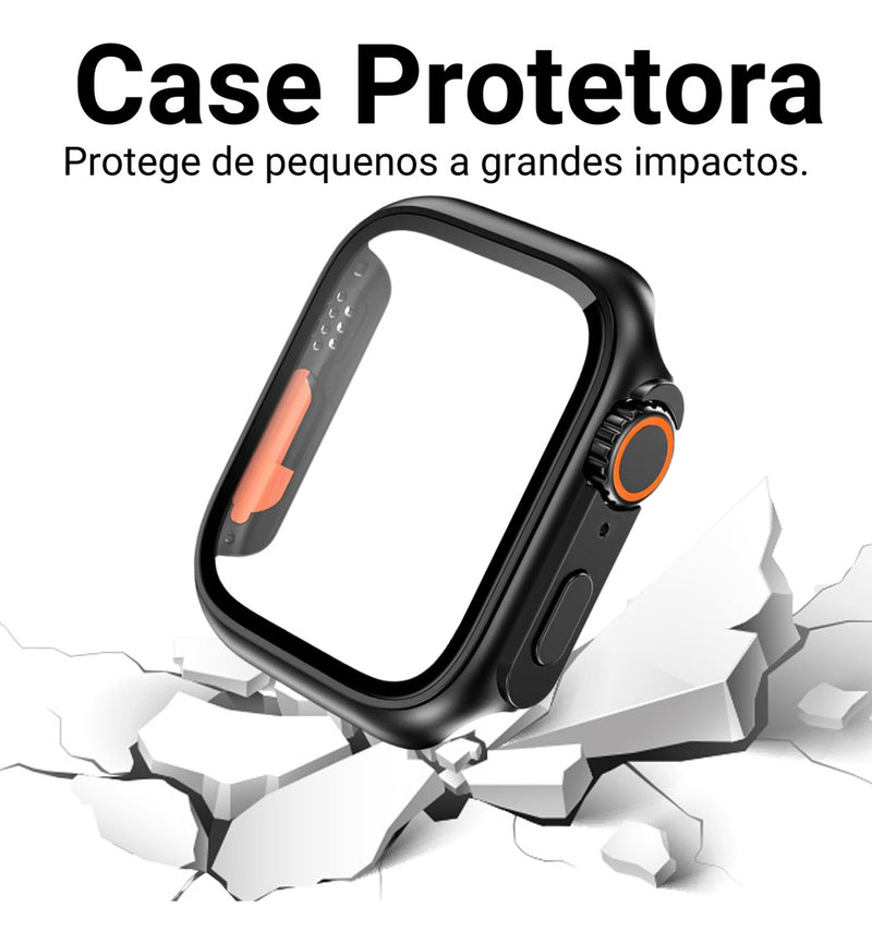 Bumper Capa Aparencia Para Apple Watch 40m 41m 44m 45m 46m