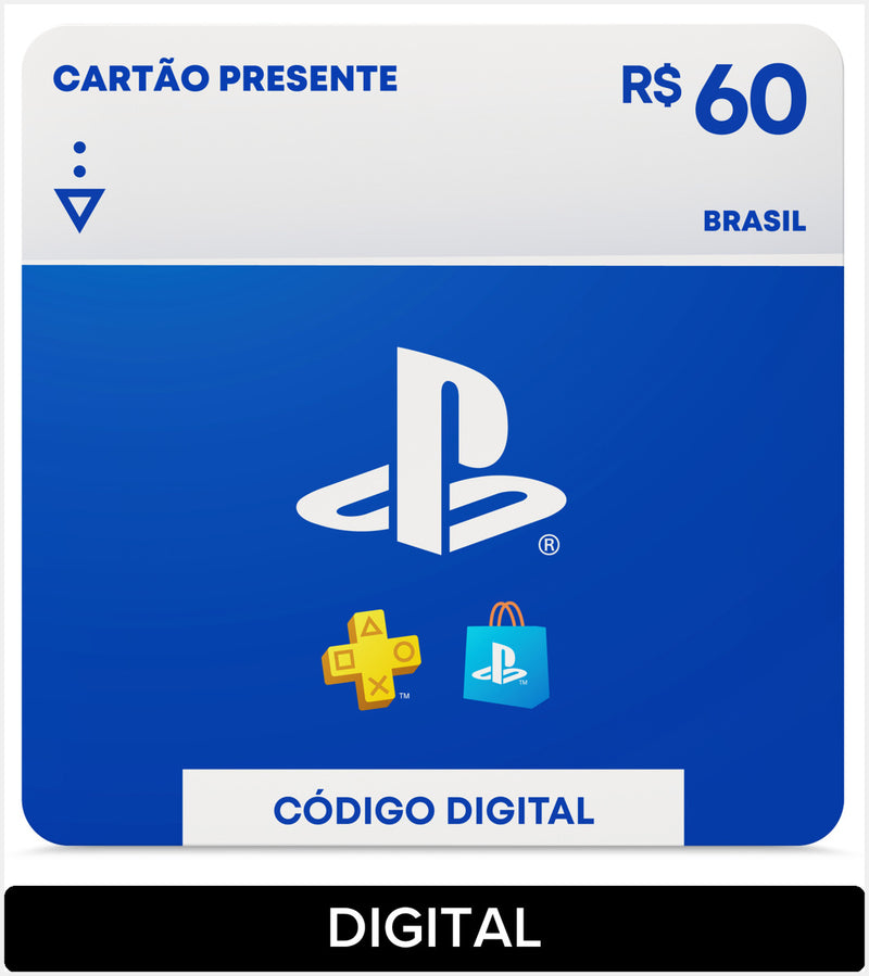 Sony PlayStation Store Gift Card BRL 60 (Digital)