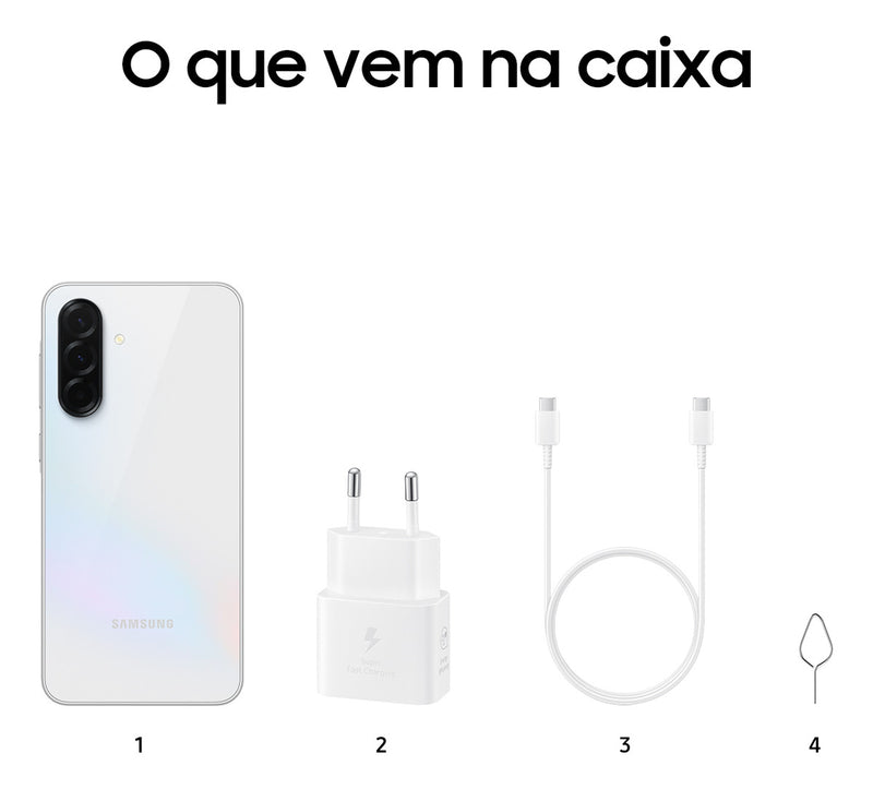 Smartphone Samsung Galaxy A36 5G 128GB, 6GB RAM, Recursos AI