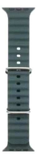 Pulseira Oceano Para Smartwatch Ultra 49mm 45mm 44mm 42mm Cor Nude