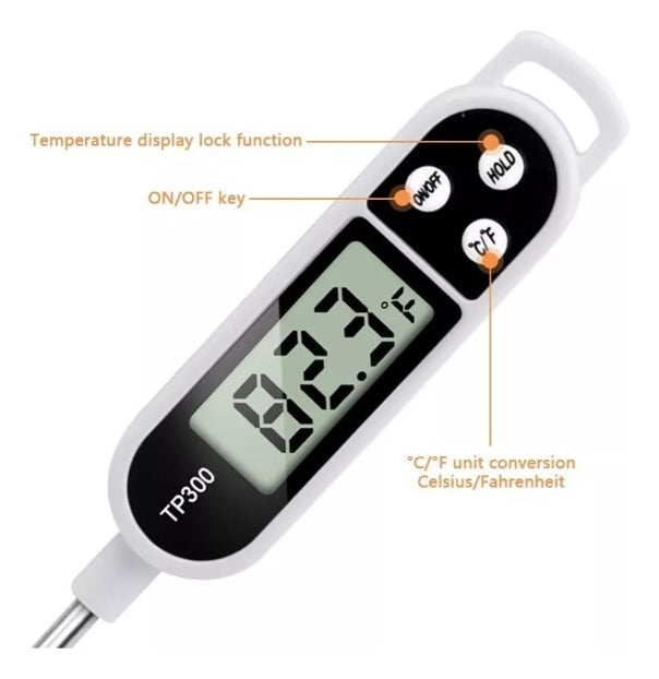 Termômetro Trad K-10-4 Culinário Digital Carnes Liquido Marca Creator Brasil