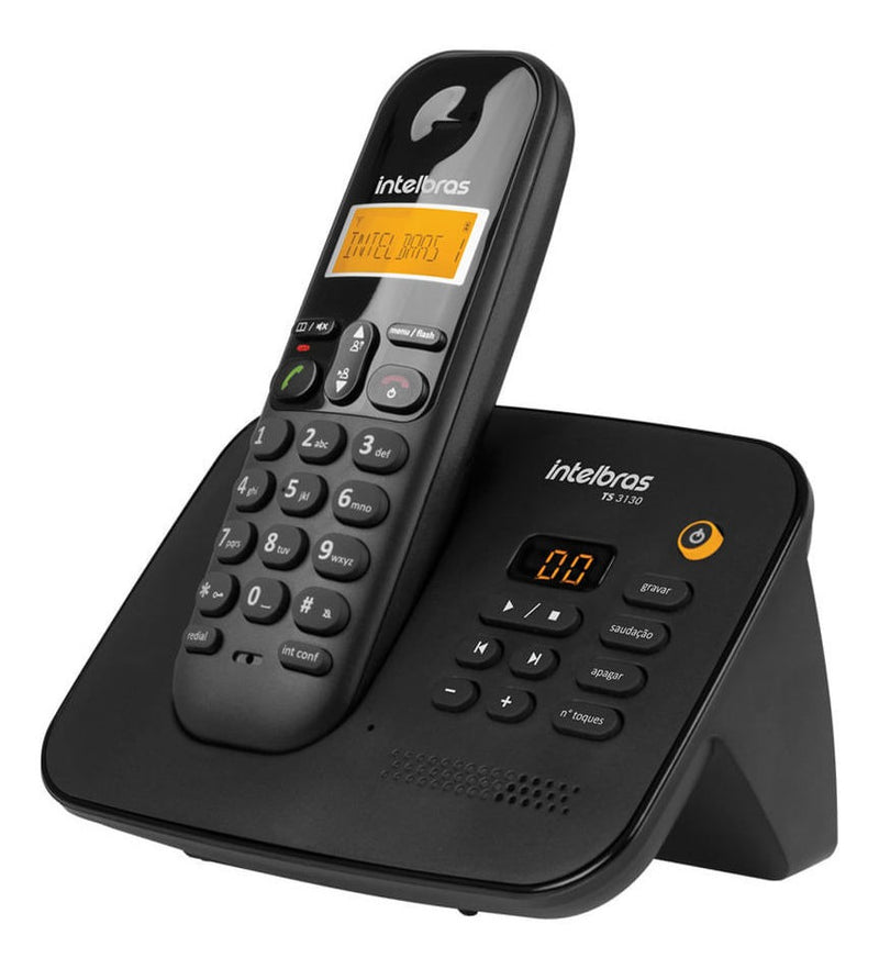 Telefone Sem Fio Intelbras Ts 3130 Preto