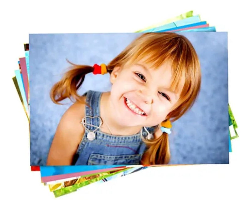 Masterprint A4 50 Folhas Papel Fotográfico 180g Brilho Cor Branco